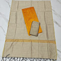 RAW SILK 4 LINE SET - mango yellow