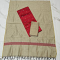 RAW SILK 4 LINE SET - Red