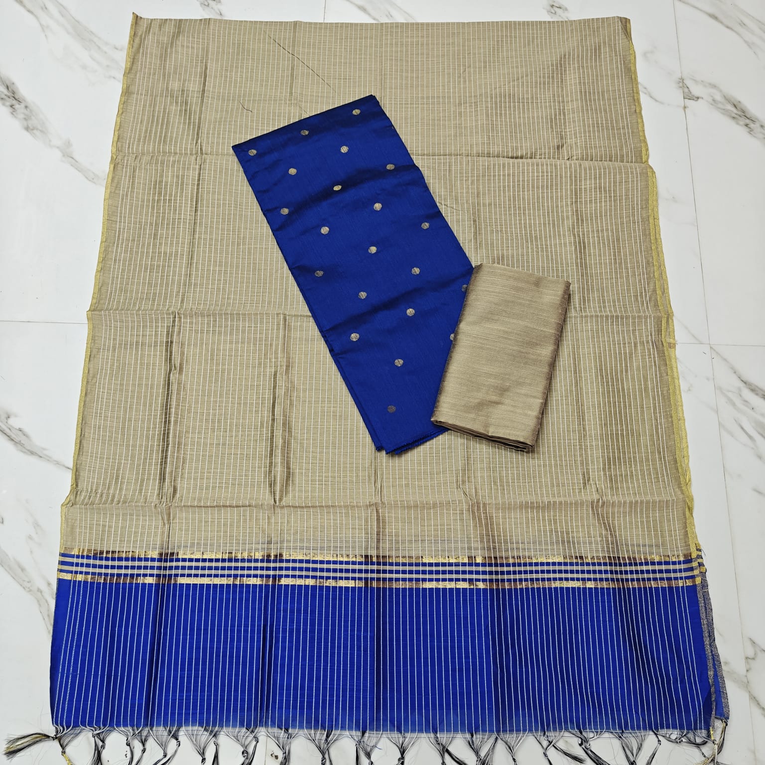 RAW SILK 4 LINE SET - R Blue