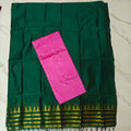 Classic Elegance: Temple Border Top & Dupatta Set - TB03