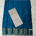 Classic Elegance: Temple Border Top & Dupatta Set - TB06