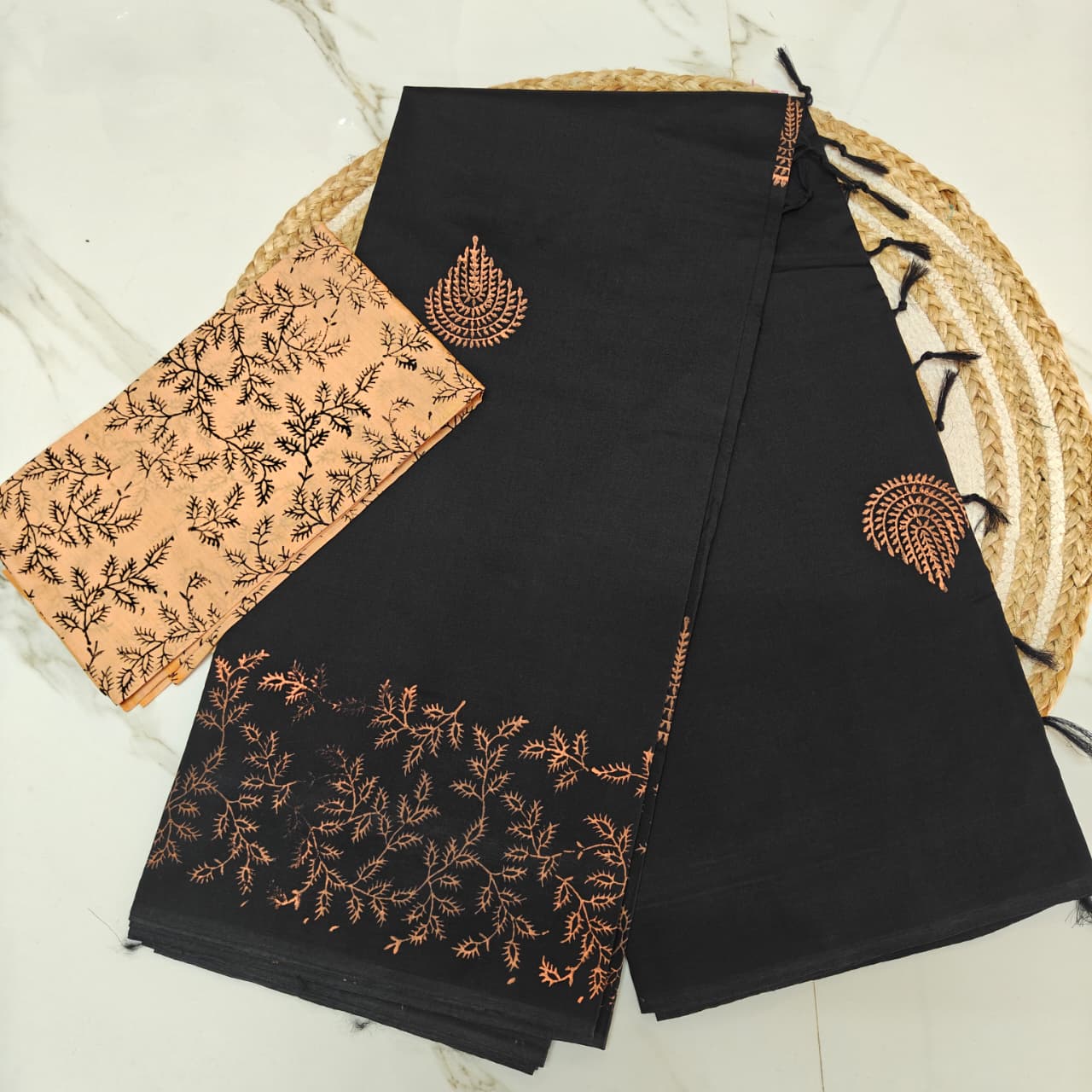 Effortless Elegance: Summer-Ready South Cotton Saree - SC03