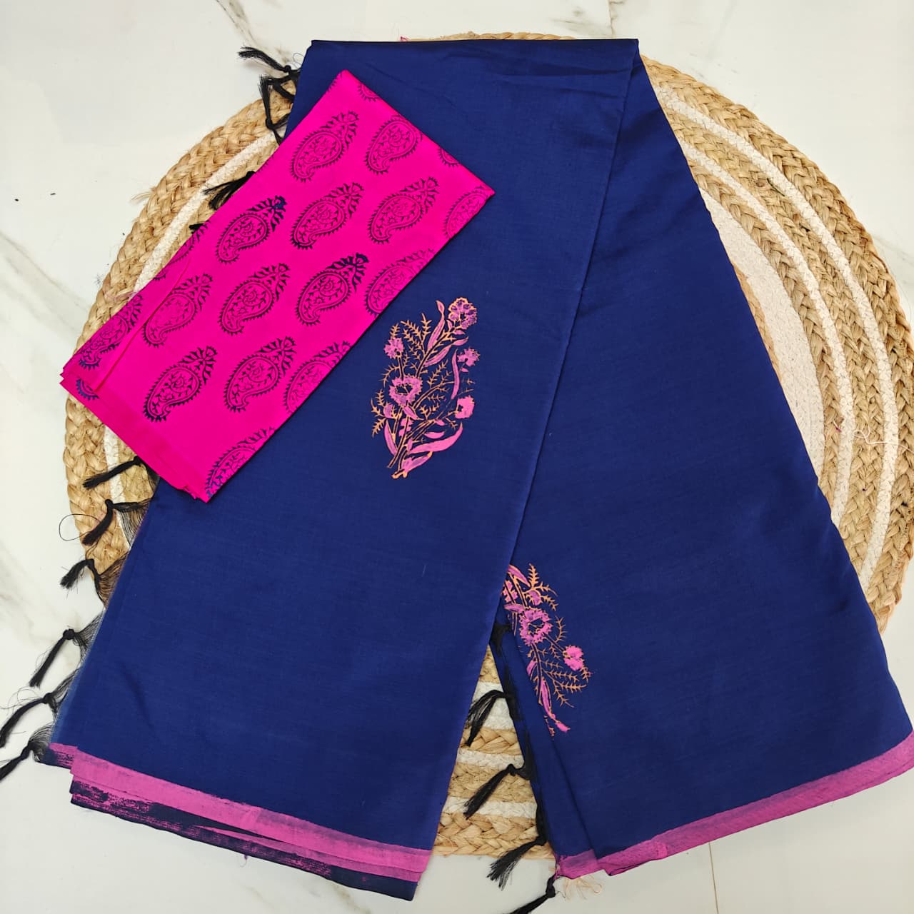 Effortless Elegance: Summer-Ready South Cotton Saree - SC08