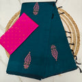 Effortless Elegance: Summer-Ready South Cotton Saree - SC10