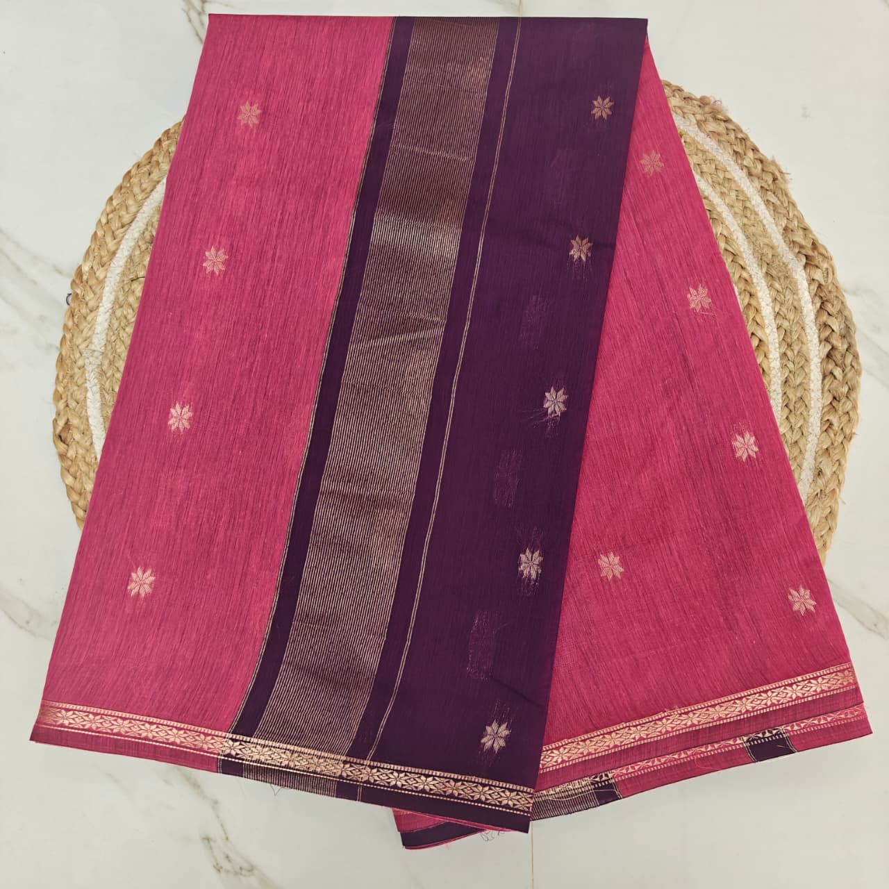 Premium Maheshwari Premium Maheshwari Cotton Saree (Code: MC01)