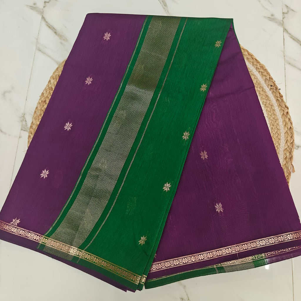 Premium Maheshwari Premium Maheshwari Cotton Saree (Code: MC02)