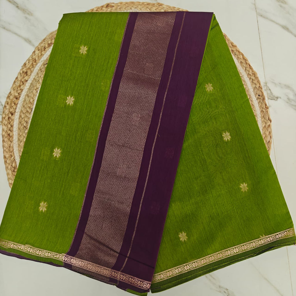 Premium Maheshwari Premium Maheshwari Cotton Saree (Code: MC07)