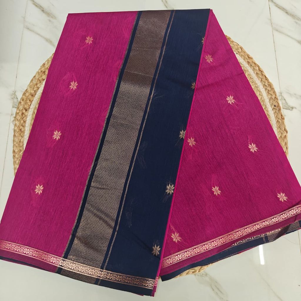 Premium Maheshwari Premium Maheshwari Cotton Saree (Code: MC08)