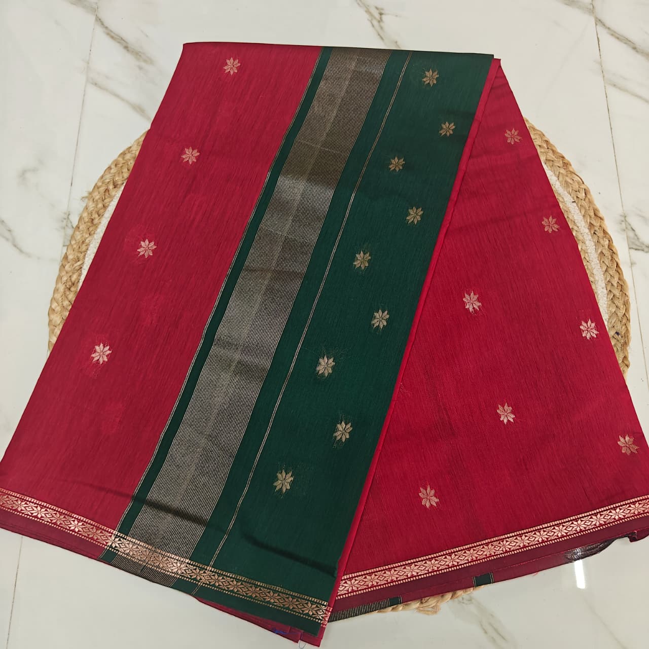 Premium Maheshwari Premium Maheshwari Cotton Saree (Code: MC14)