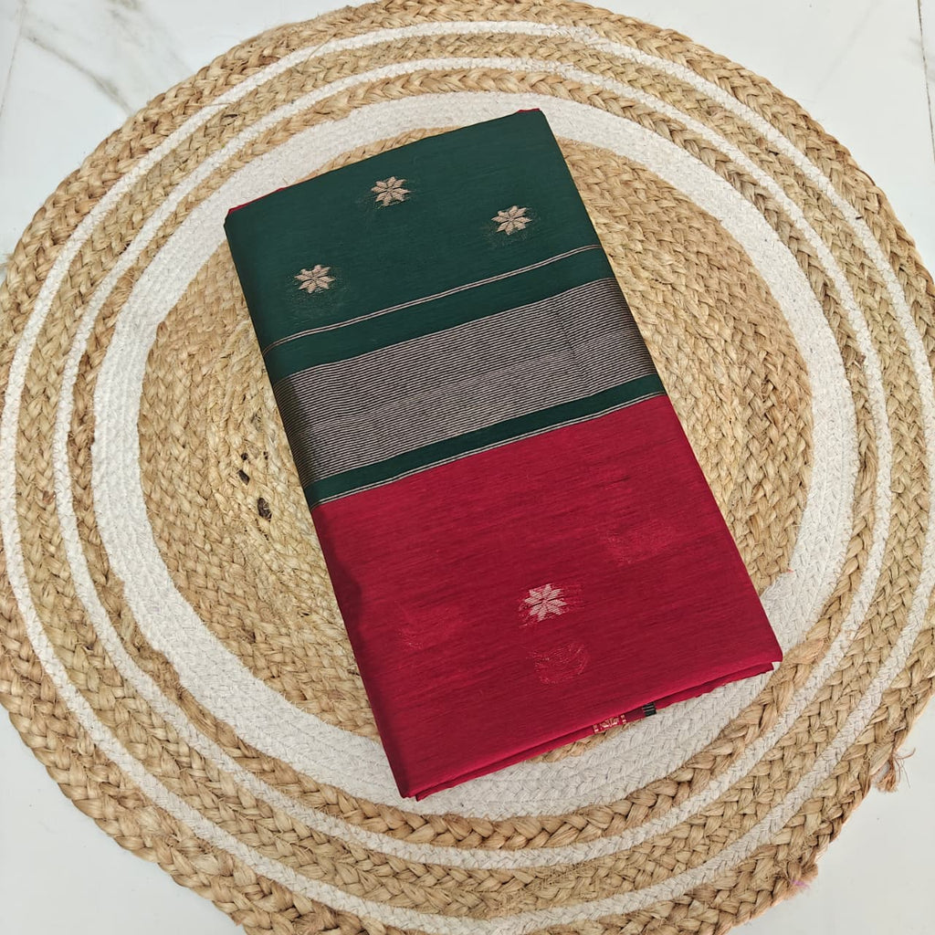 Premium Maheshwari Premium Maheshwari Cotton Saree (Code: MC14)