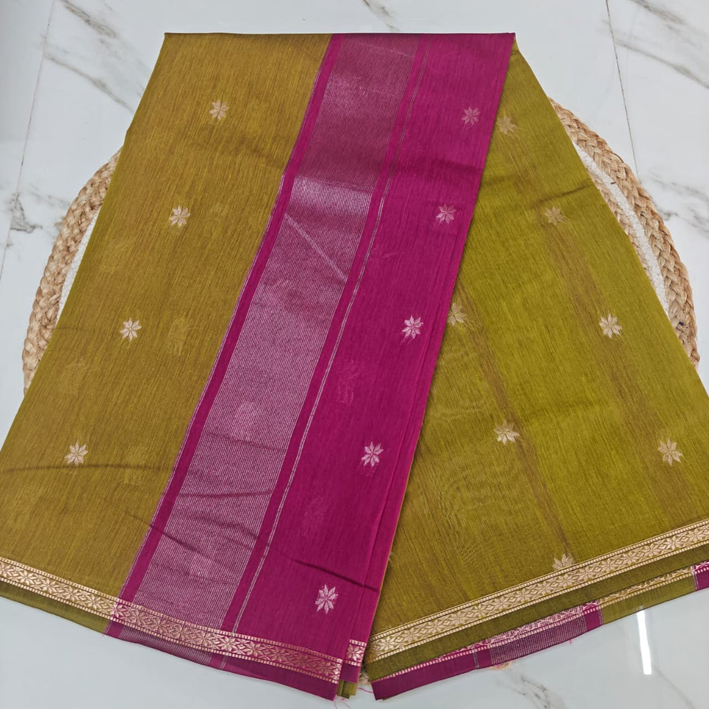 Premium Maheshwari Premium Maheshwari Cotton Saree (Code: MC15)