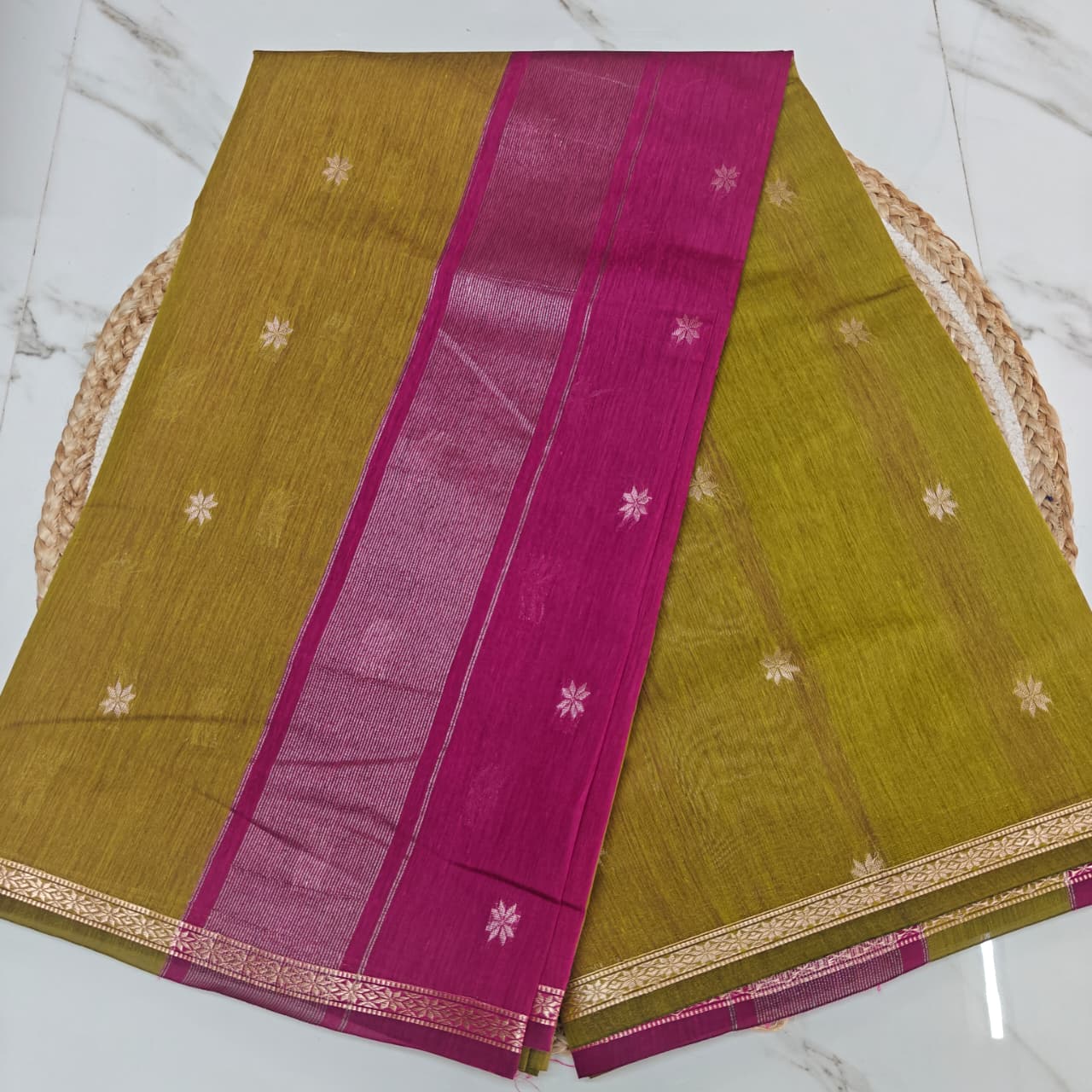 Premium Maheshwari Premium Maheshwari Cotton Saree (Code: MC15)