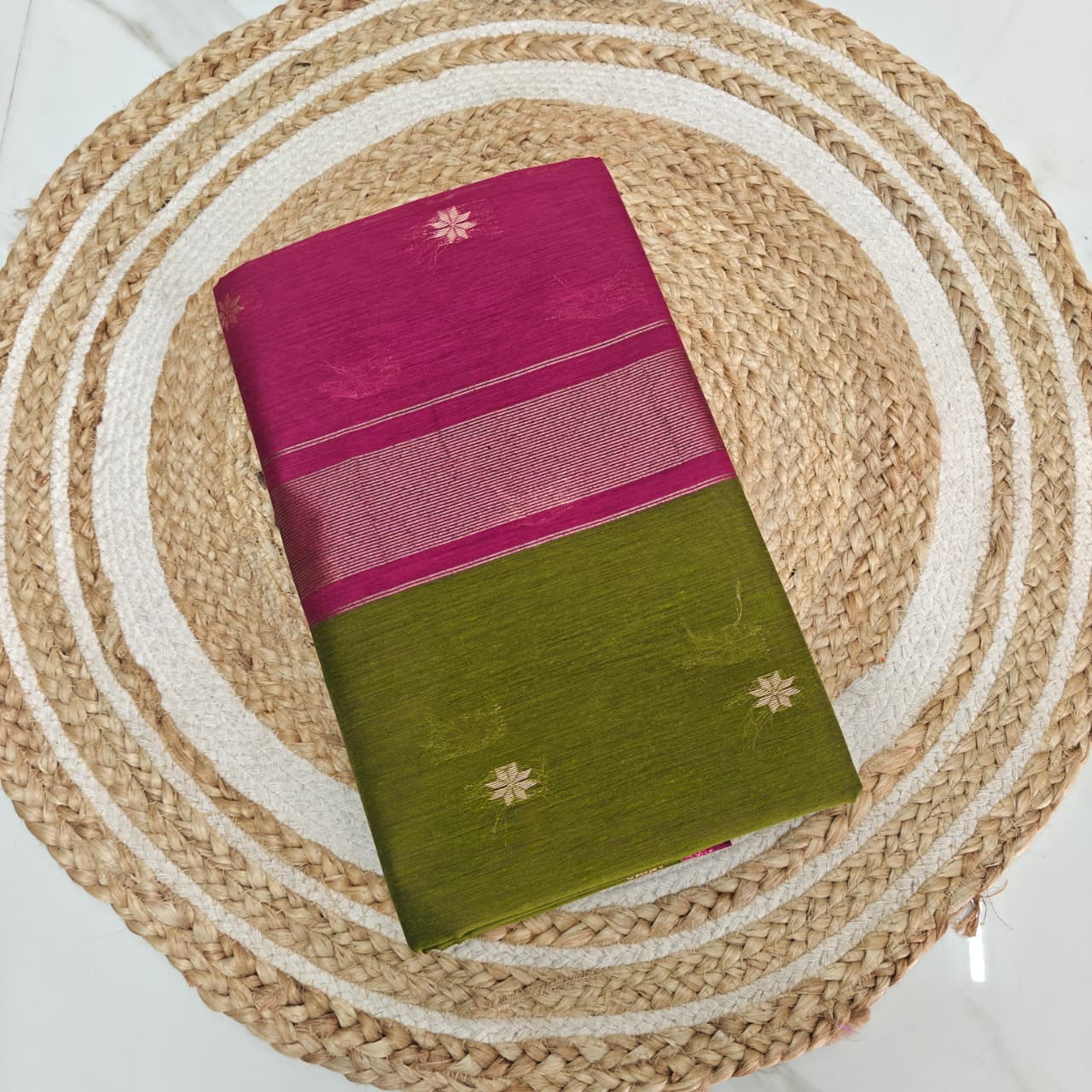 Premium Maheshwari Premium Maheshwari Cotton Saree (Code: MC10)