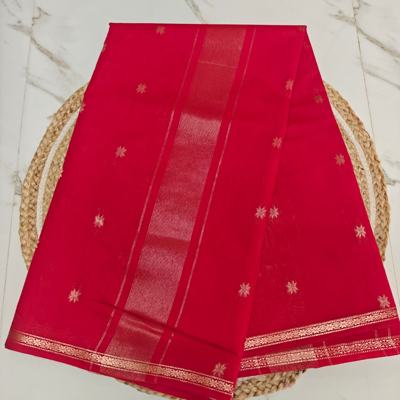 Premium Maheshwari Premium Maheshwari Cotton Saree (Code: MC13)