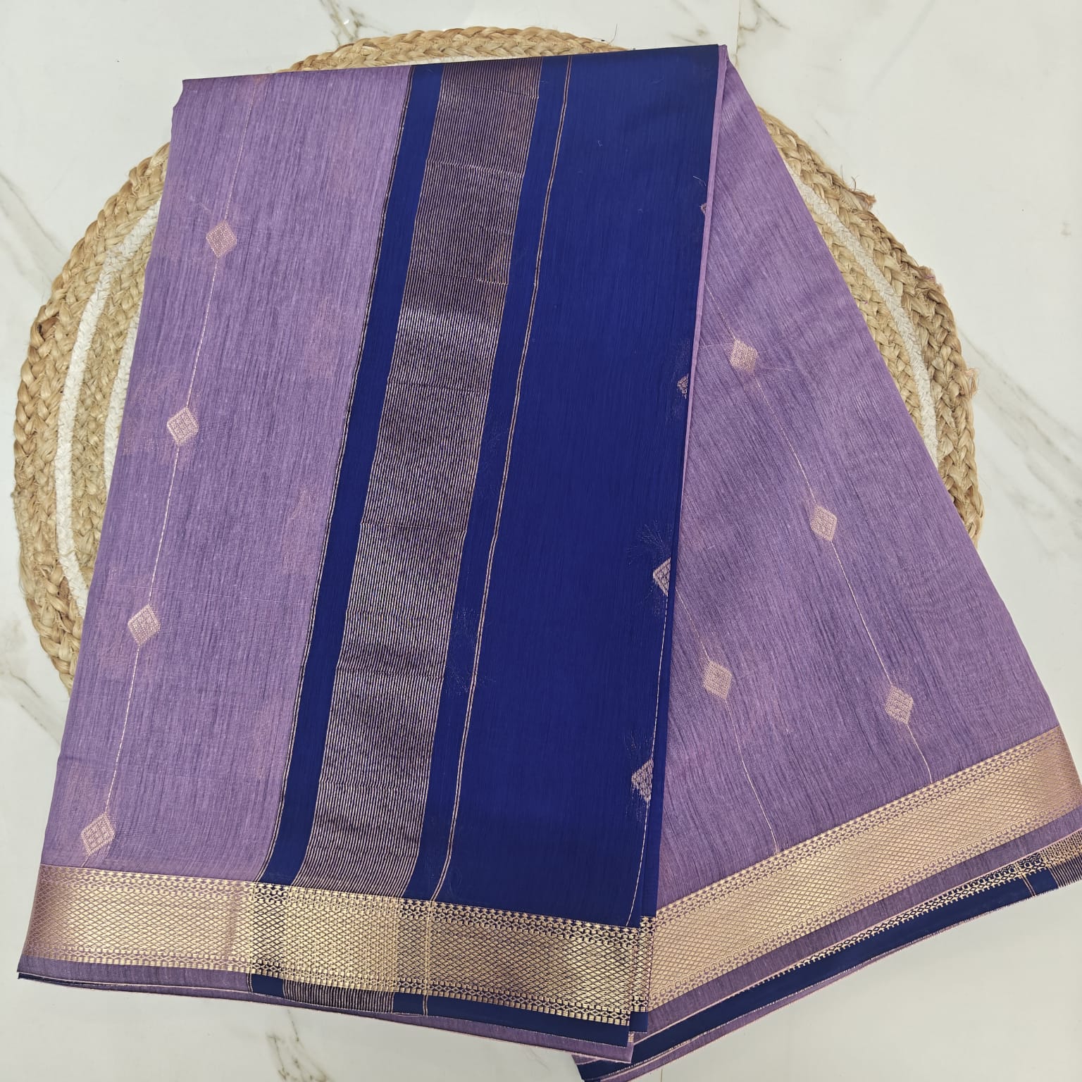 Premium Maheshwari Premium Maheshwari Cotton Saree (Code: MV08)
