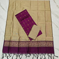 Raw Silk 3-Piece Salwar Suit Material (Offer Price) - RSOF03