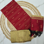 Premium Raw Silk with elegant butta detailing-RSL01