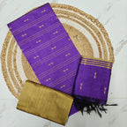 Premium Raw Silk with elegant butta detailing-RSL04