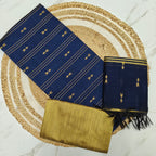 Premium Raw Silk with elegant butta detailing-RSL06
