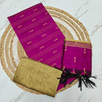 Premium Raw Silk with elegant butta detailing-RSL07
