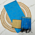 Premium Raw Silk with elegant butta detailing-RSL12