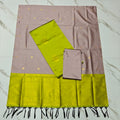 Premium Soft Silk Unstitched Chudithar Set-SSCD05