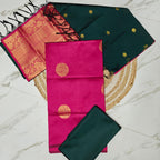 Premium Soft Silk Unstitched Chudithar Set-SSCD02