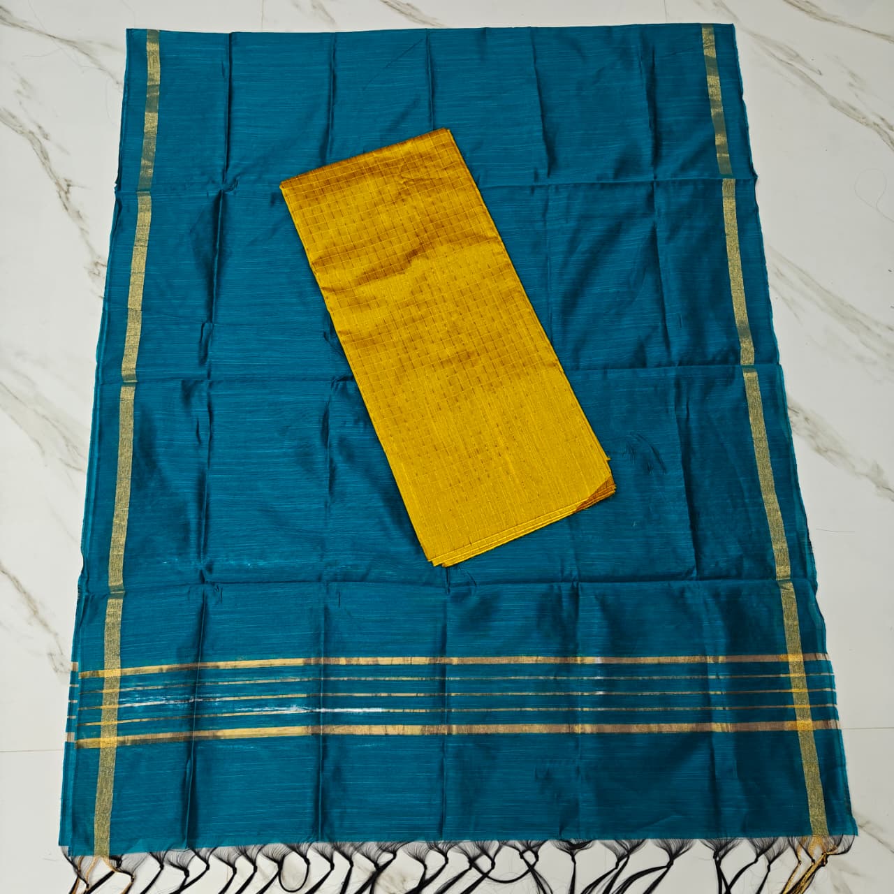 Premium Raw Silk 2-Piece Set FL02