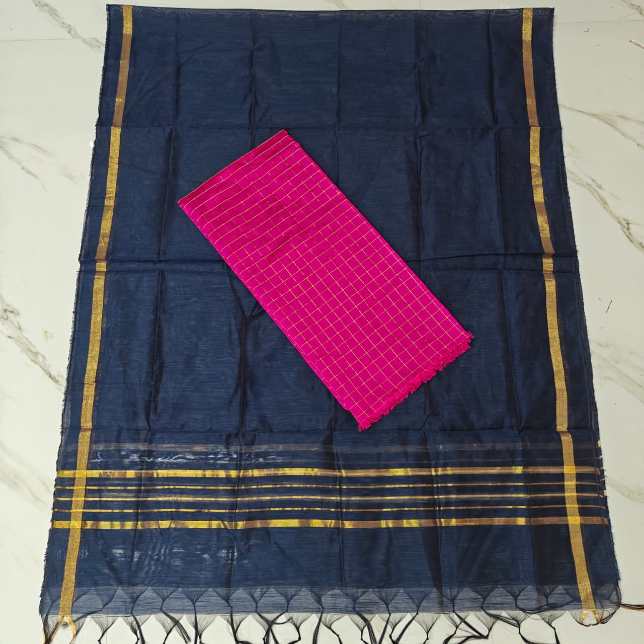 Premium Raw Silk 2-Piece Set FL10