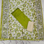 Luxury with our premium Tussar Silk Salwar Suit Set - TSRS07