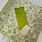 Luxury with our premium Tussar Silk Salwar Suit Set - TSRS07
