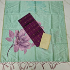 Luxury with our premium Tussar Silk Salwar Suit Set - TSRS05