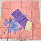 Luxury with our premium Tussar Silk Salwar Suit Set - TSRS06