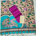 Luxury with our premium Tussar Silk Salwar Suit Set - TSRS08
