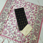 Luxury with our premium Tussar Silk Salwar Suit Set - TSRS11