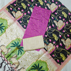 Luxury with our premium Tussar Silk Salwar Suit Set - TSRS14