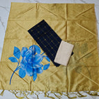 Luxury with our premium Tussar Silk Salwar Suit Set - TSRS15