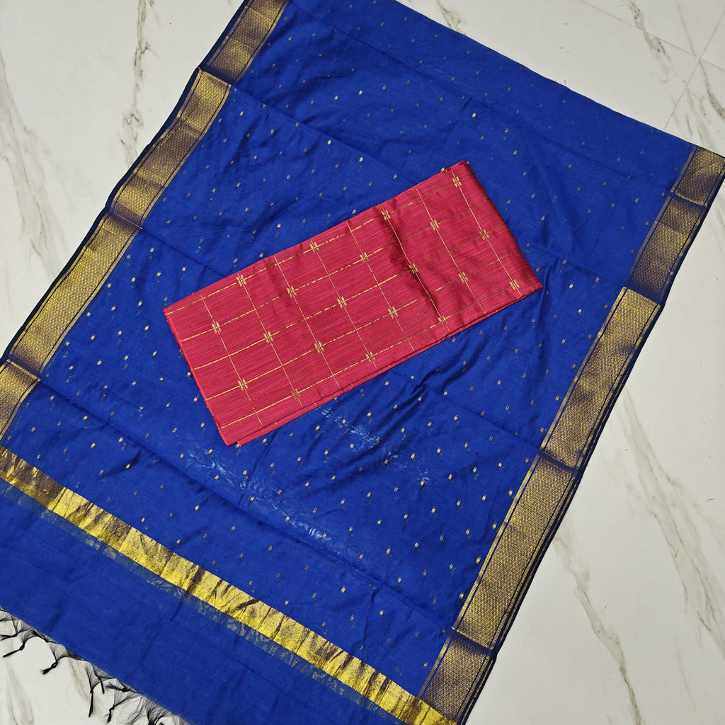 RAW SILK TWO PIECE SET - ADS02