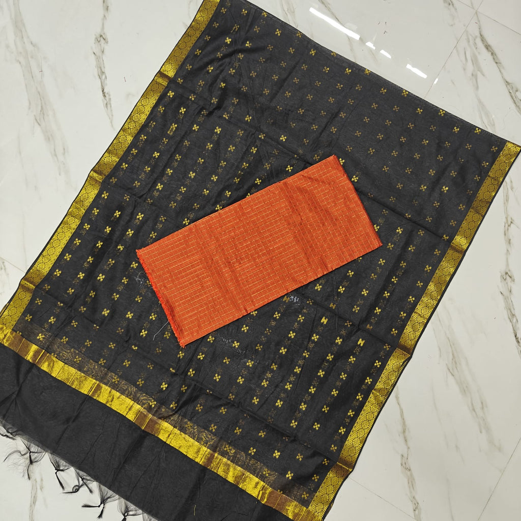 RAW SILK TWO PIECE SET - ADS05