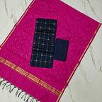 RAW SILK THREE PIECE SET - ADS02