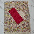 Madhubani Dupatta & Raw Silk Set - MD01