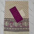 Madhubani Dupatta & Raw Silk Set - MD02