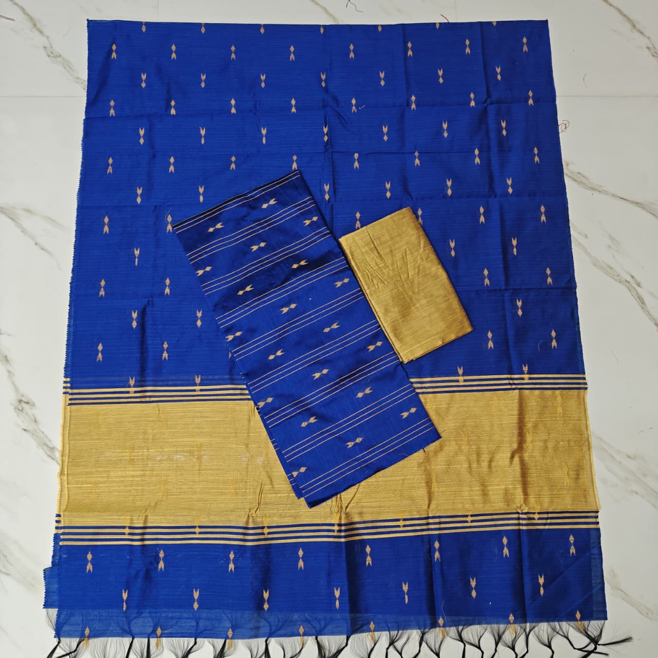 Raw Silk Colour Butta Salwar Set RSA19