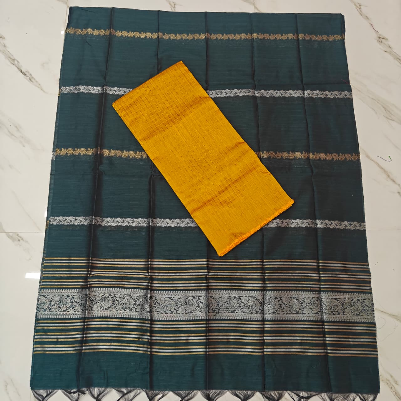 Raw Silk Jacquard 2 piece set - BL1016