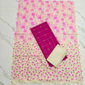 Madhubani Dupatta & Raw Silk Set - MD20