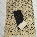 Madhubani Dupatta & Raw Silk Set - MD18