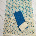 Madhubani Dupatta & Raw Silk Set - MD25