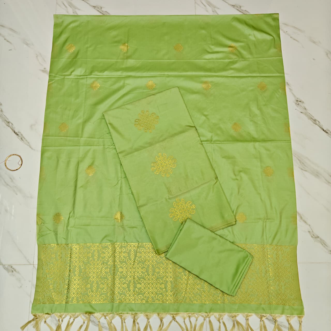 ✨ **Semi Kanchi Kolam Soft Silk** ✨-SKKS05