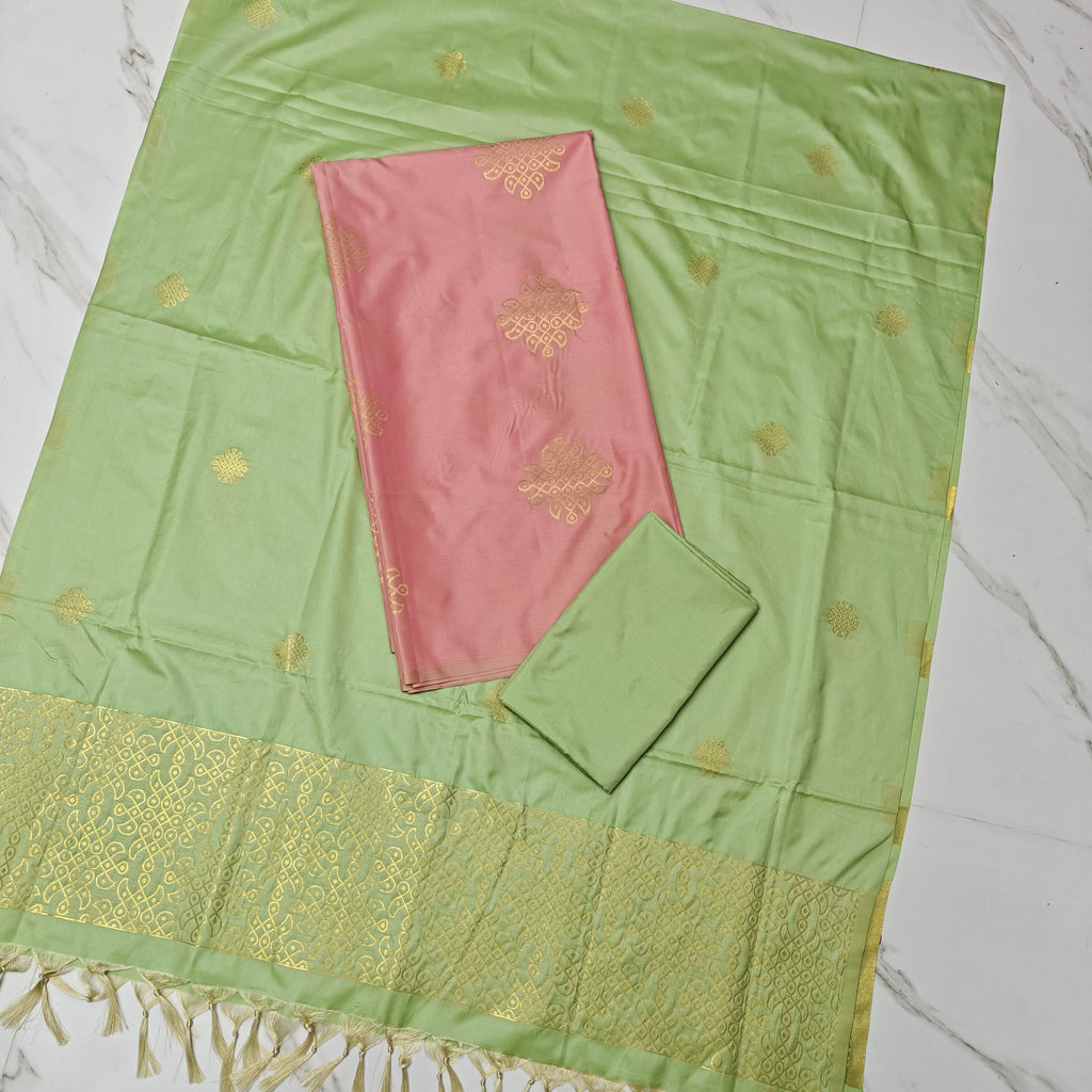 ✨ **Semi Kanchi Kolam Soft Silk** ✨-SKKS06