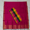 Authentic Madras Checks Cotton Blend Top & Dupatta Fabric Set - MC05
